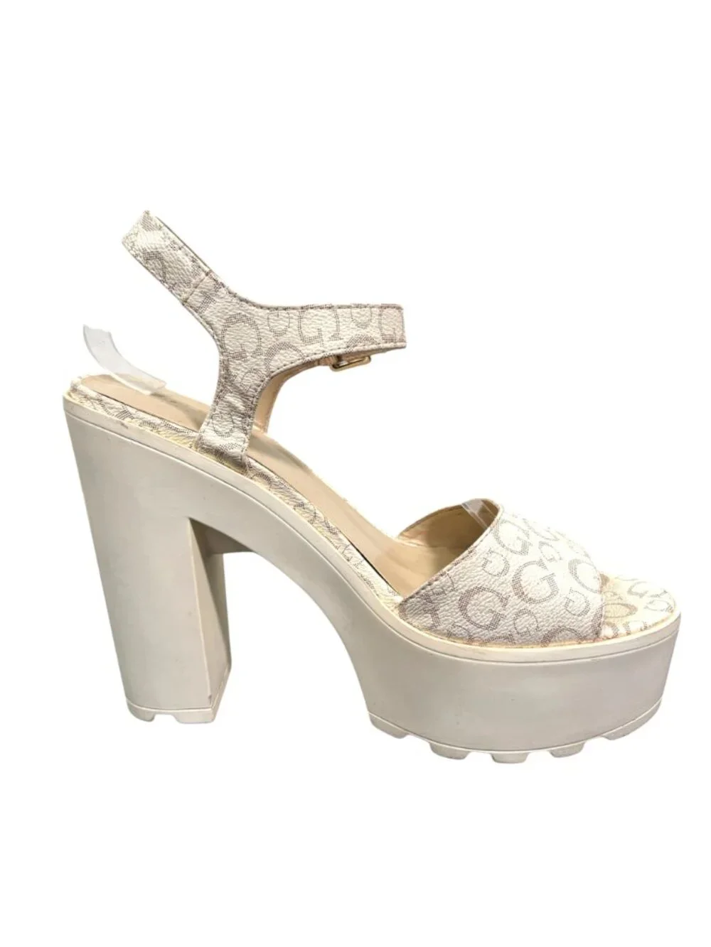 Vintage Guess 90s Y2k Chunky Platform Heels Size 10